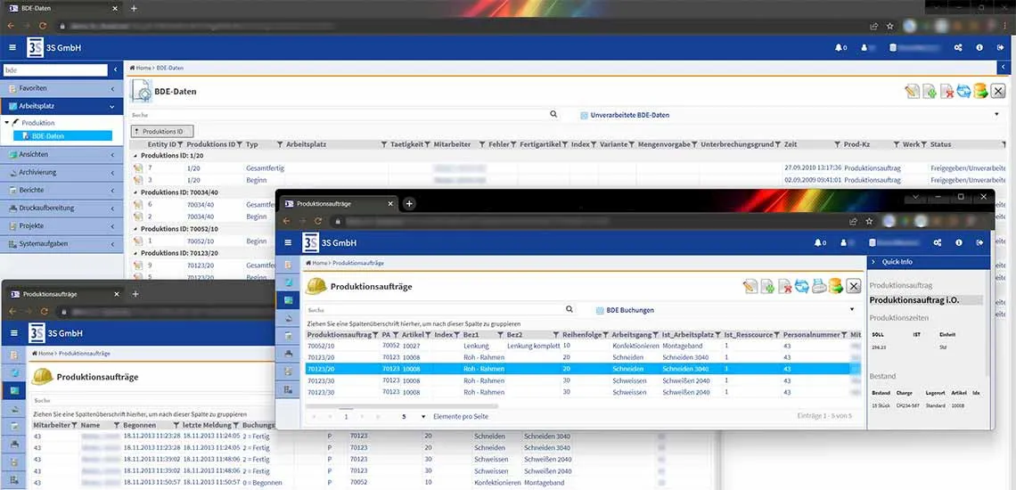 BDE – Betriebsdatenerfassung